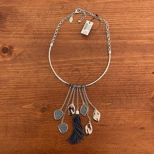 Chico’s blue & silver necklace